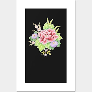 Kimono Bouquet Chintz Posters and Art